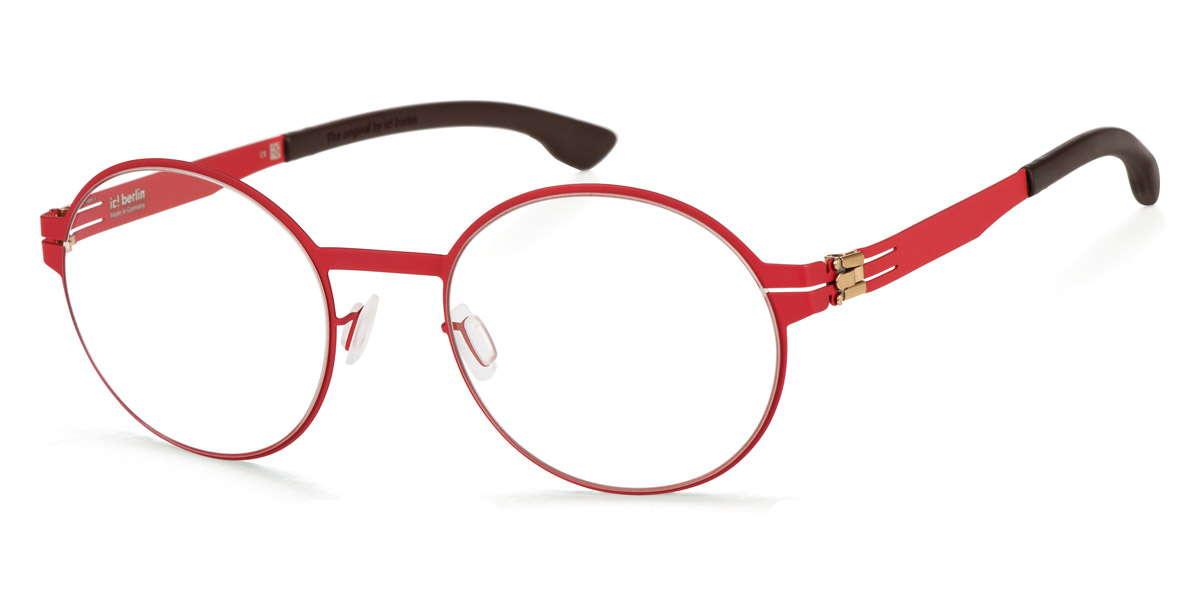 Ic! Berlin Priscila W. Rose Lava Eyeglasses Side View