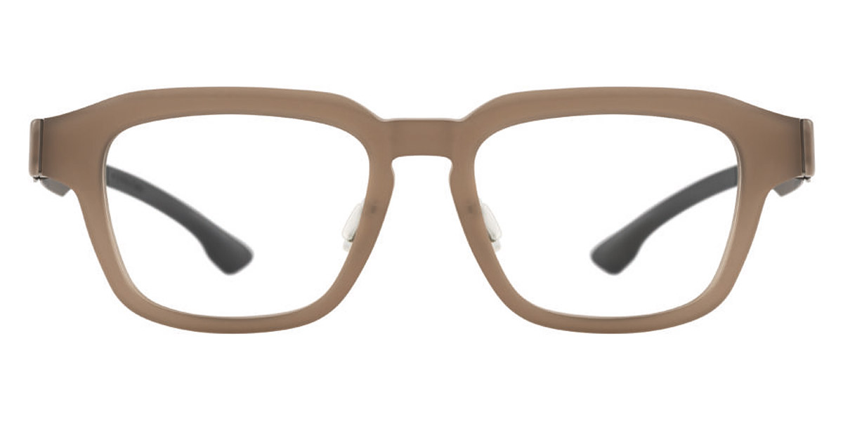 Ic! Berlin Raidon Walnut-Matt Eyeglasses Front View
