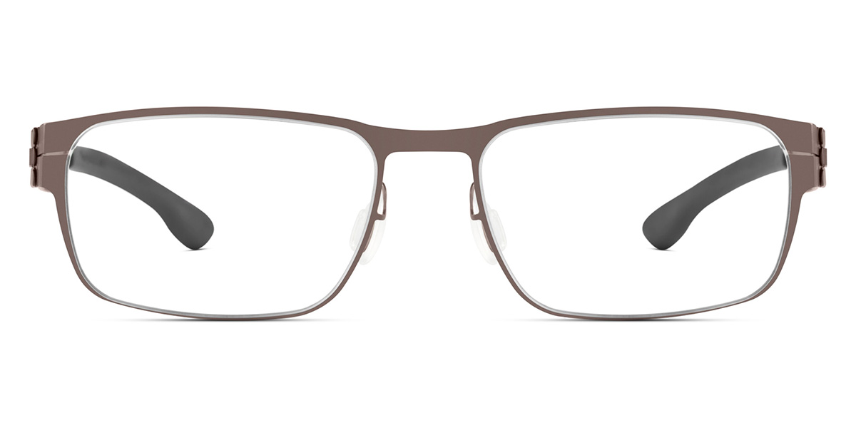 Ic! Berlin Rast Large Graphite Eyeglasses Front View