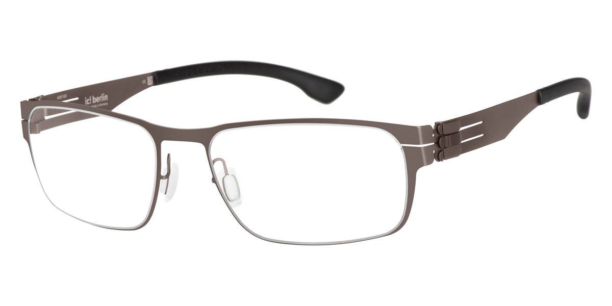 Ic! Berlin Rast Large Graphite Eyeglasses Side View