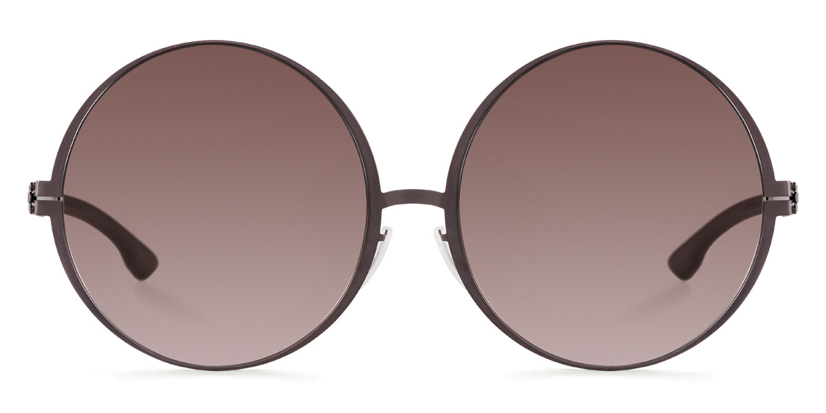 Ic! Berlin Rhumba Teak Sunglasses Front View