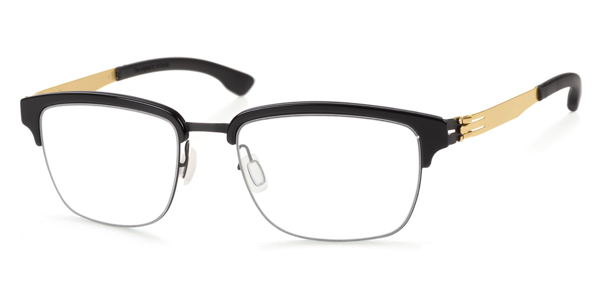 Ic! Berlin Ricky Y. Black² Eyeglasses Side View