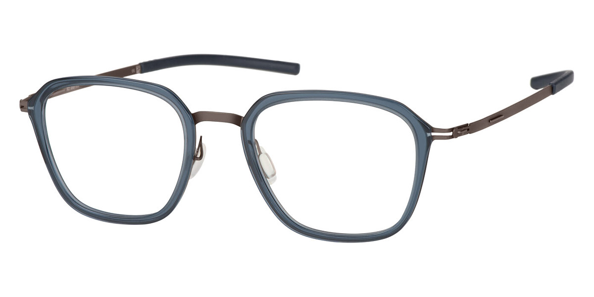 Ic! Berlin Rio Graphite/Blue Waters Eyeglasses Side View