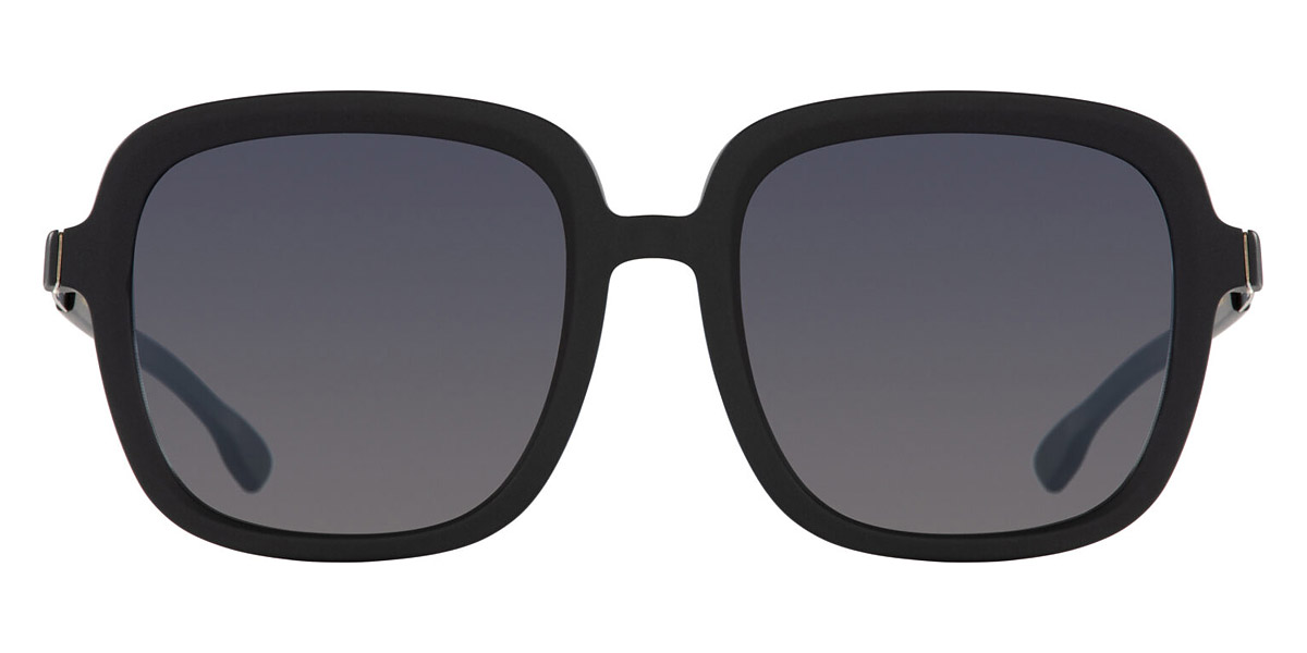 Ic! Berlin Rita Black Matte Sunglasses Front View