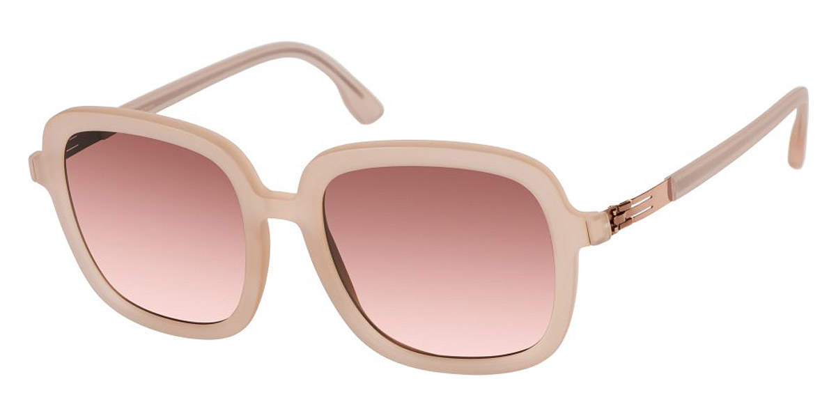 Ic! Berlin Rita Ice Tea Matte Sunglasses Side View