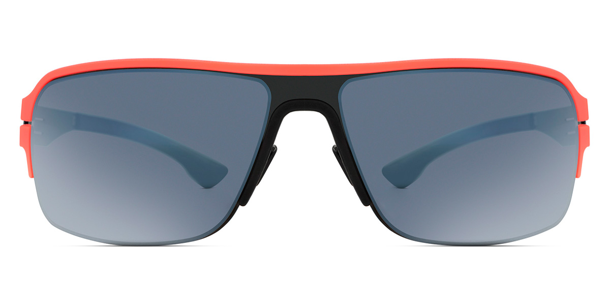 Ic! Berlin Runway Black-Neon Sunglasses Front View