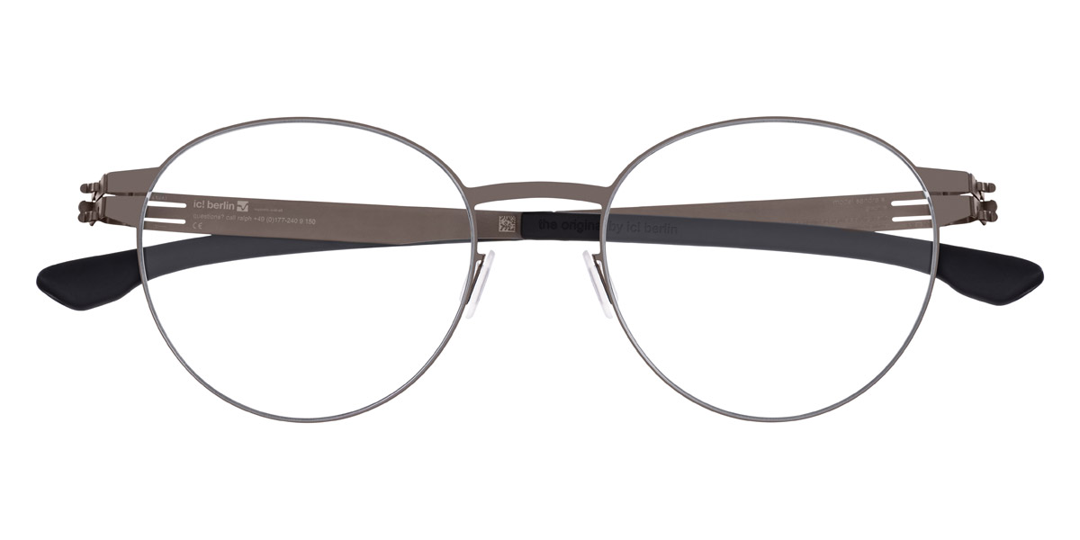 Ic! Berlin Sandra S. Graphite Eyeglasses Front View