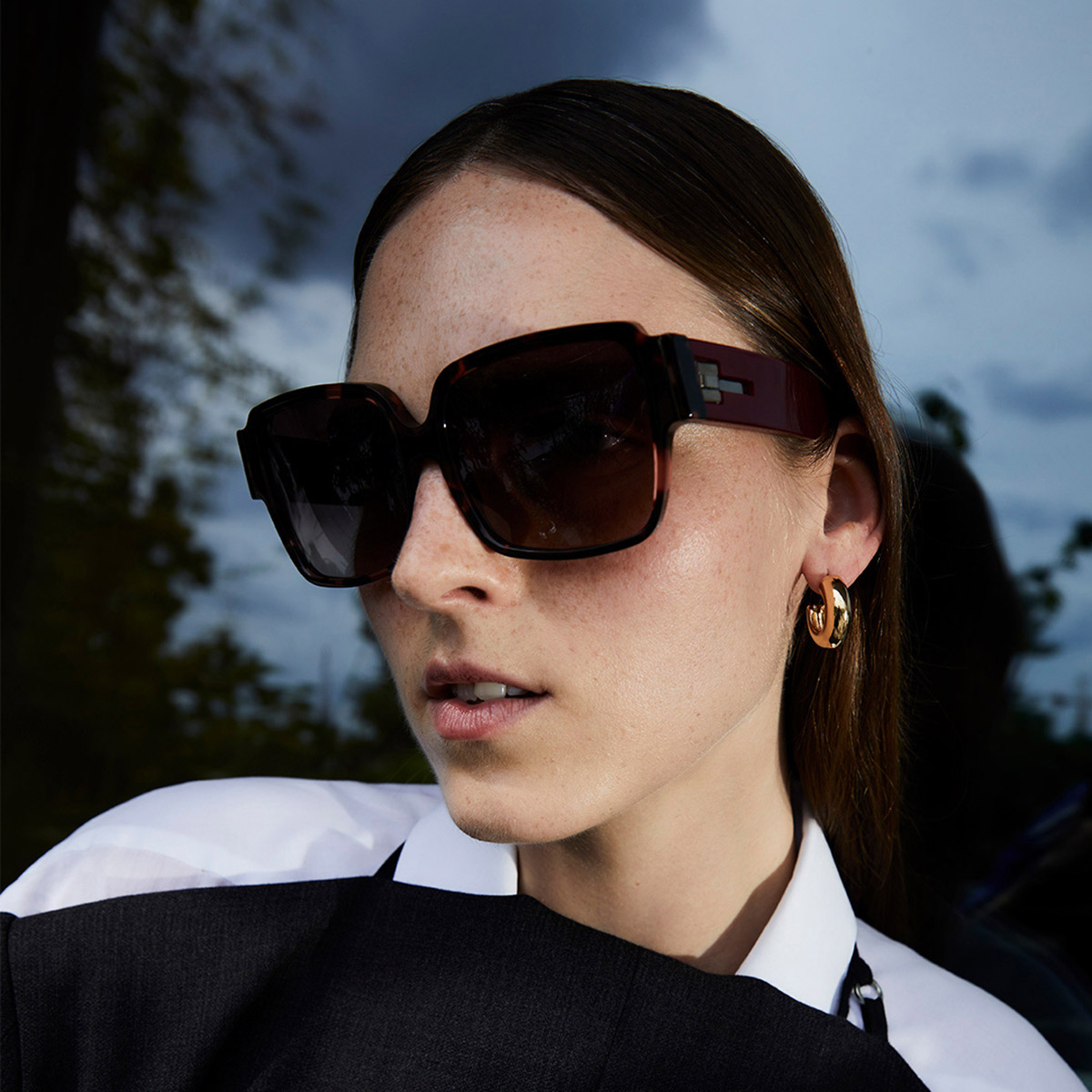 Ic! Berlin Sara EcoBlush Sunglasses Lifestyle Shot