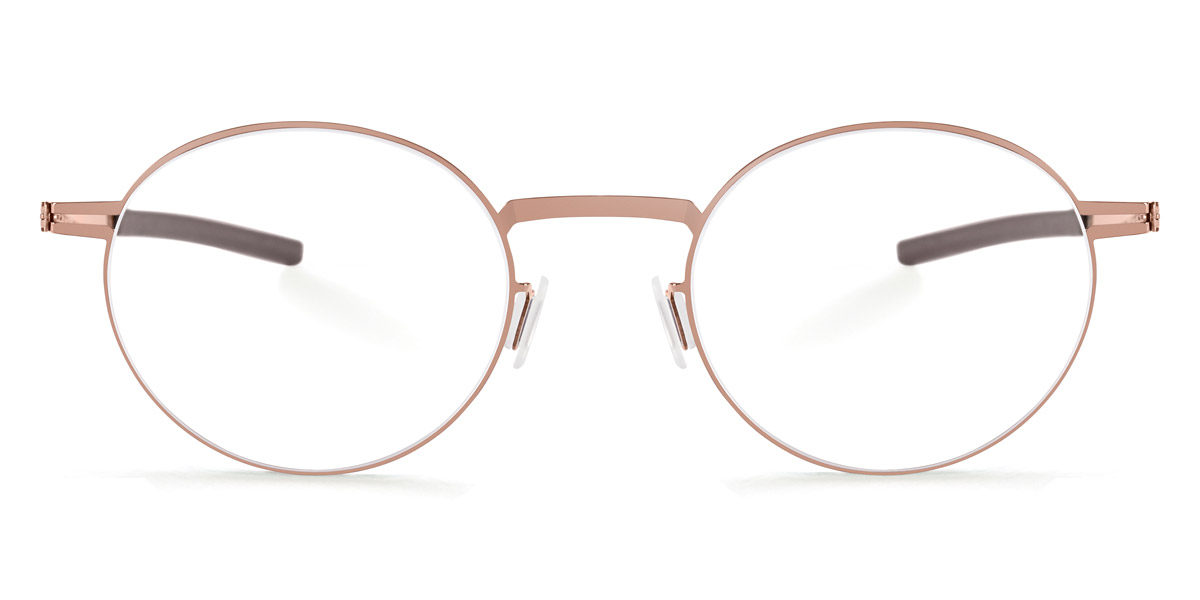 Ic! Berlin Sarma Shiny Copper Eyeglasses Front View