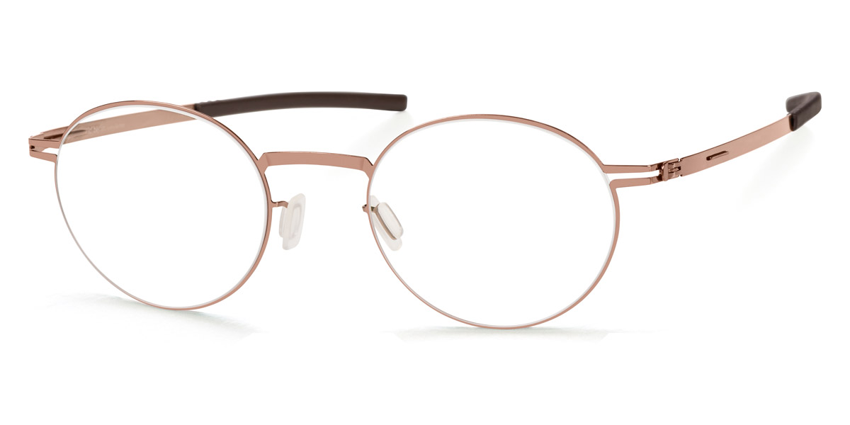 Ic! Berlin Sarma Shiny Copper Eyeglasses Side View