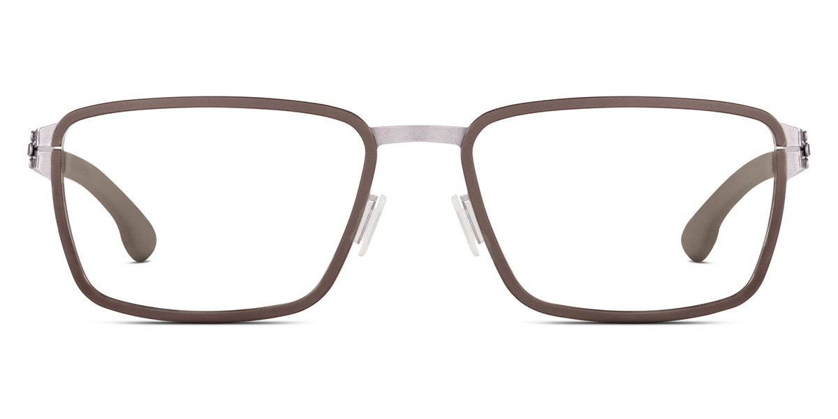 Ic! Berlin Silicon Rough-Graphite Eyeglasses Front View