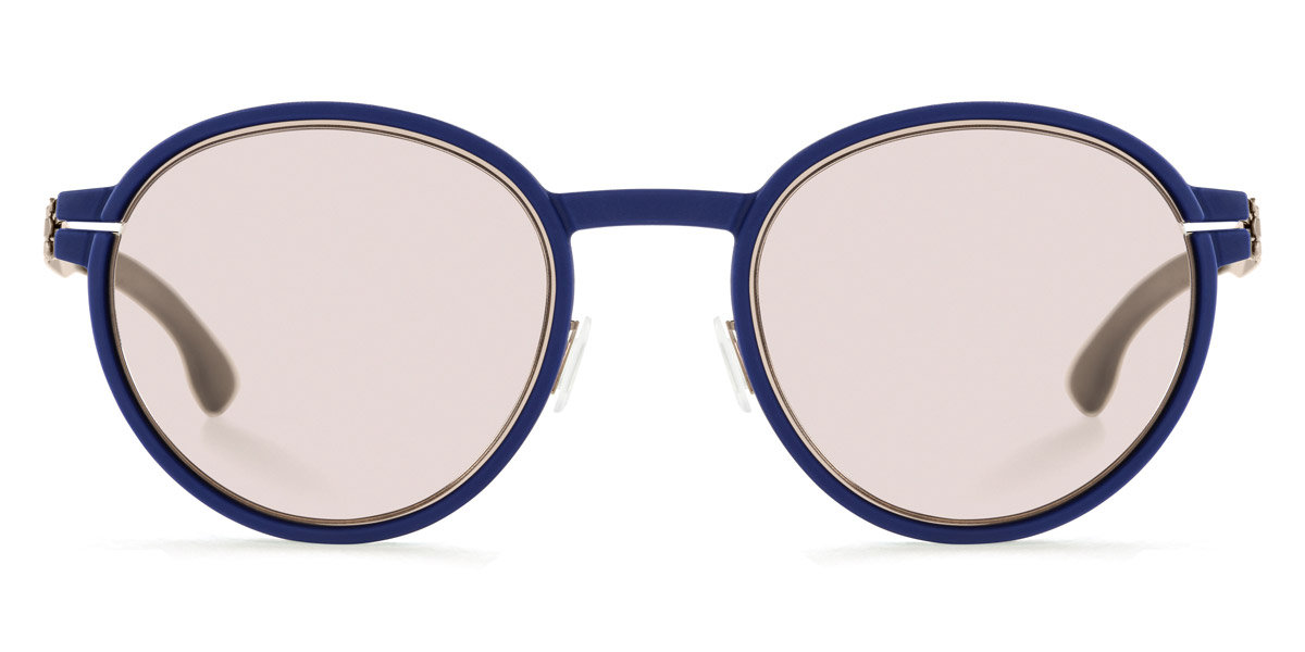 Ic! Berlin Skyway Bronze-Blueberry Sunglasses Front View