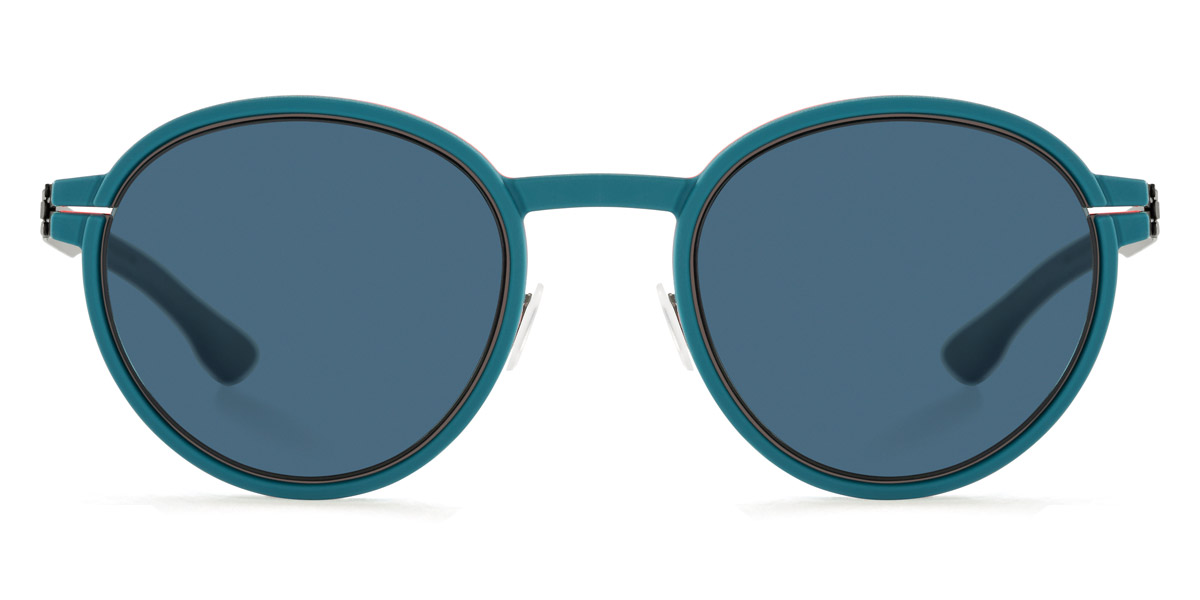 Ic! Berlin Skyway Graphite-Balcony-Neon Sunglasses Front View