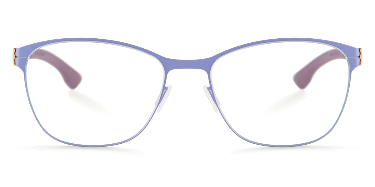 Ic! Berlin Sonja M. Gold Lilac Eyeglasses Front View