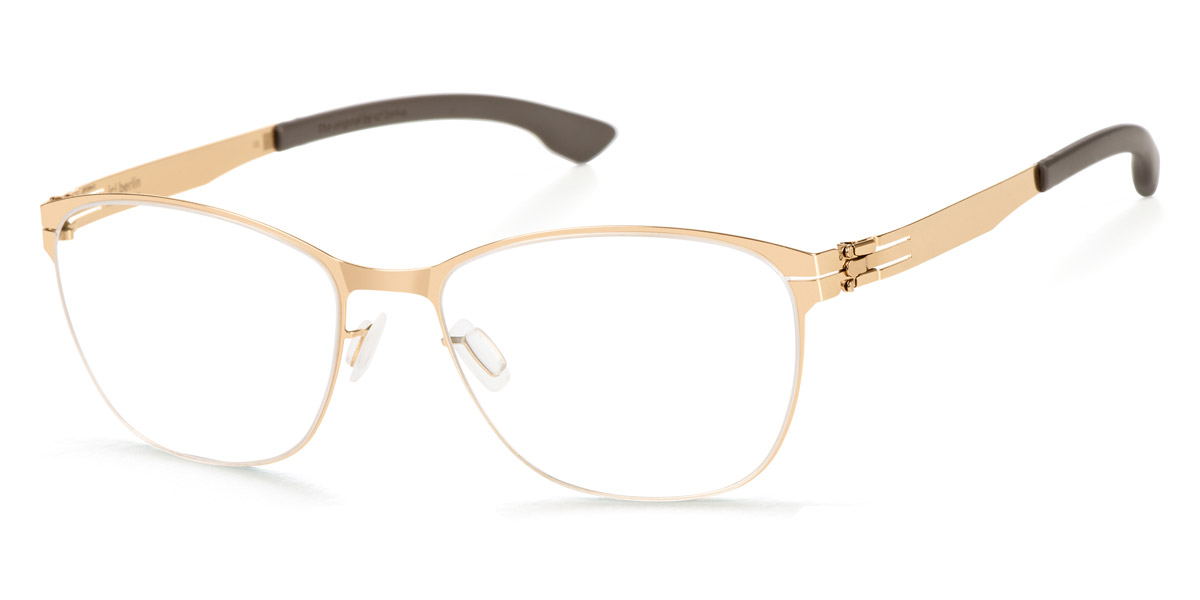 Ic! Berlin Sonja M. Rosé-Gold Eyeglasses Side View