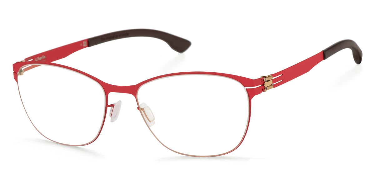 Ic! Berlin Sonja M. Rose Lava Eyeglasses Side View