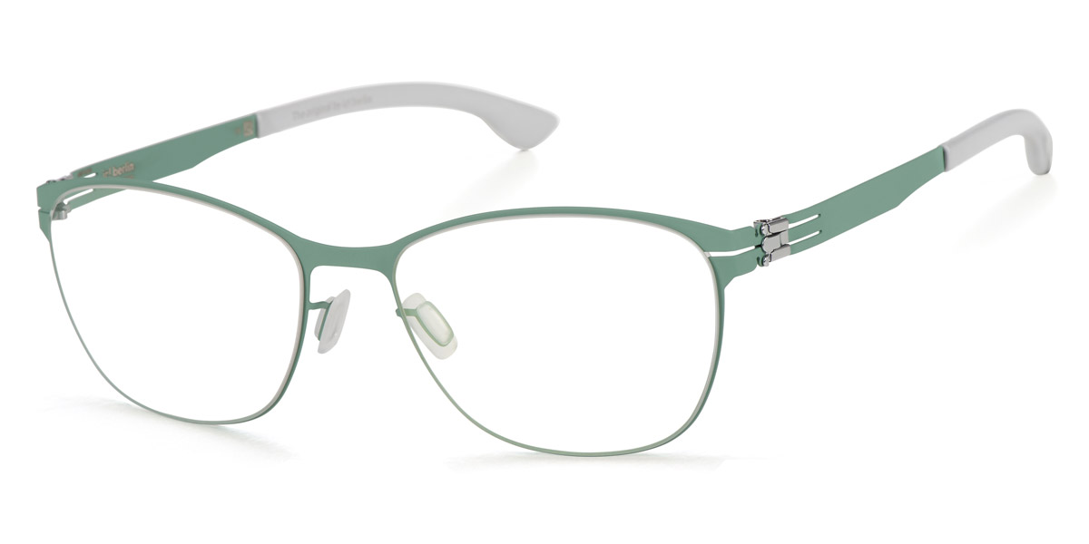 Ic! Berlin Sonja M. Silver Morning Dew Eyeglasses Side View