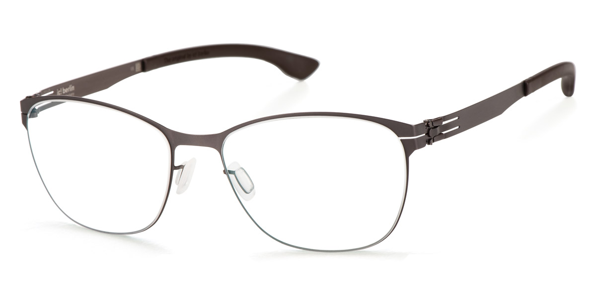 Ic! Berlin Sonja M. Teak Eyeglasses Side View