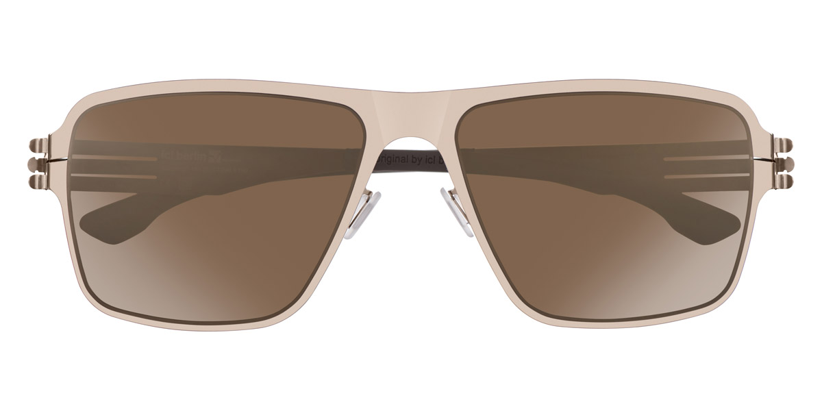 Ic! Berlin Steve B. Bronze Sunglasses Front View