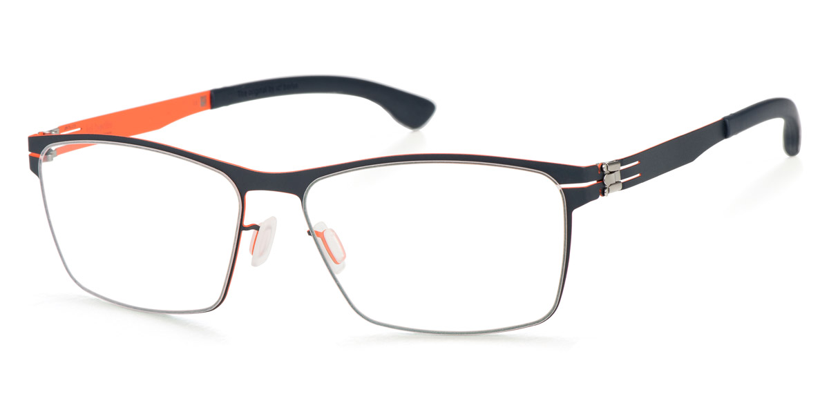 Ic! Berlin Stuart L. Blue Flame Eyeglasses Side View