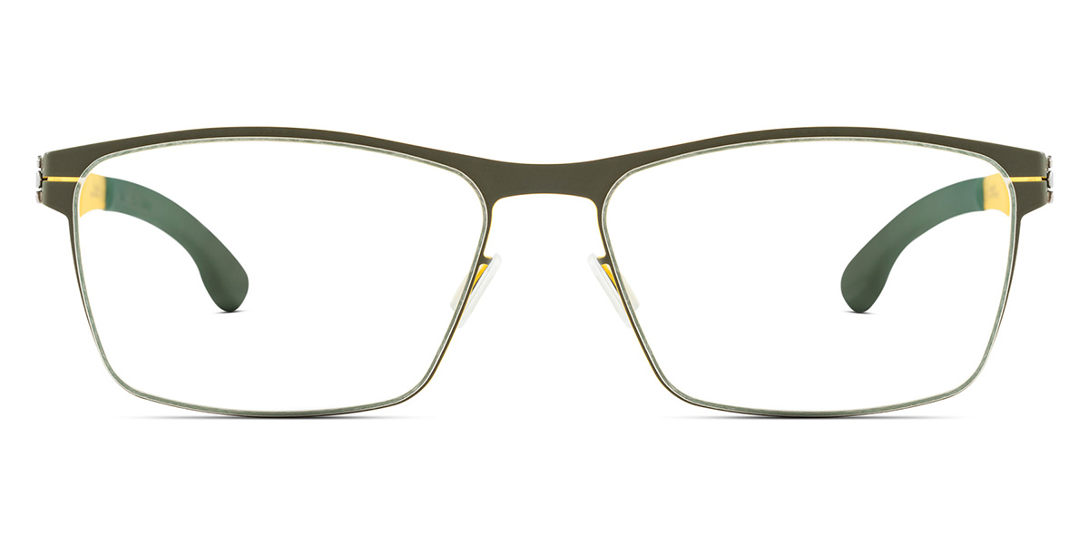 Ic! Berlin Stuart L. Lemon Tree Eyeglasses Front View