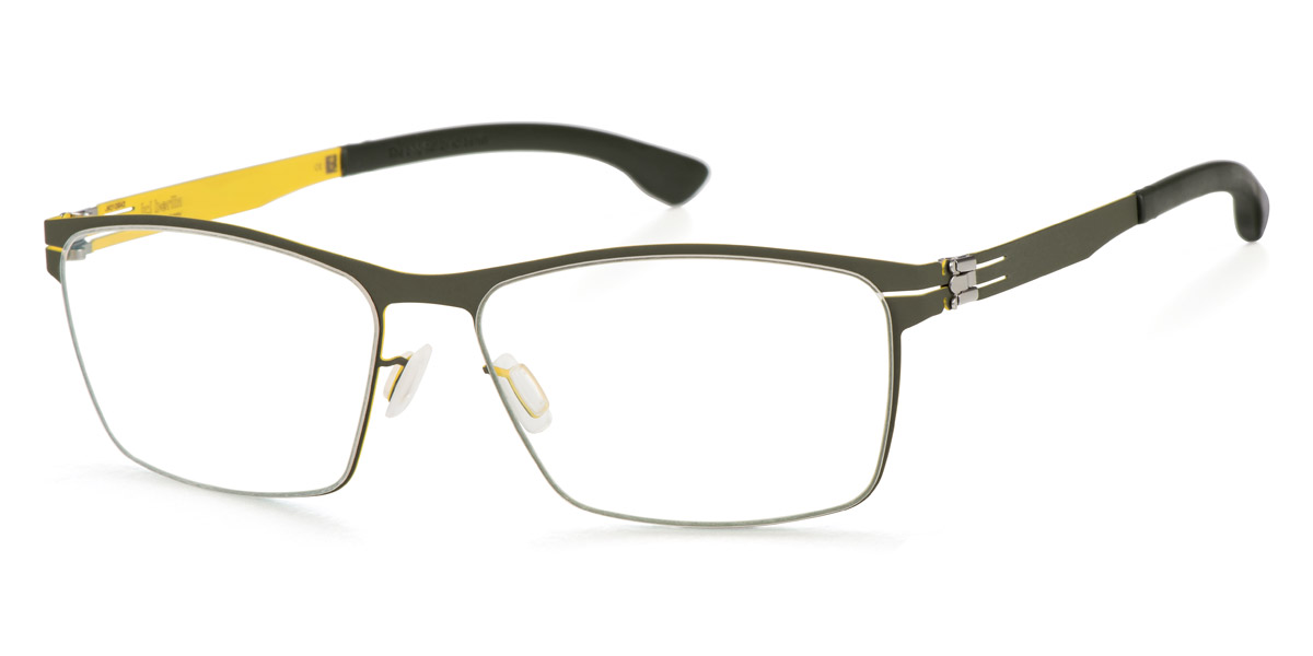 Ic! Berlin Stuart L. Lemon Tree Eyeglasses Side View
