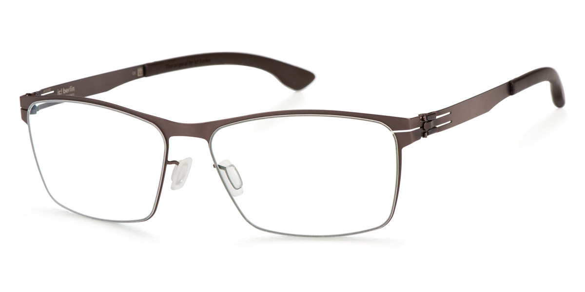 Ic! Berlin Stuart L. Teak Eyeglasses Side View