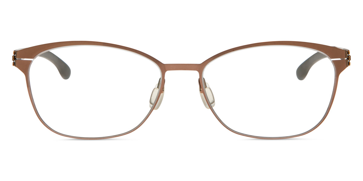 Ic! Berlin Sue R. Shiny Copper Eyeglasses Front View