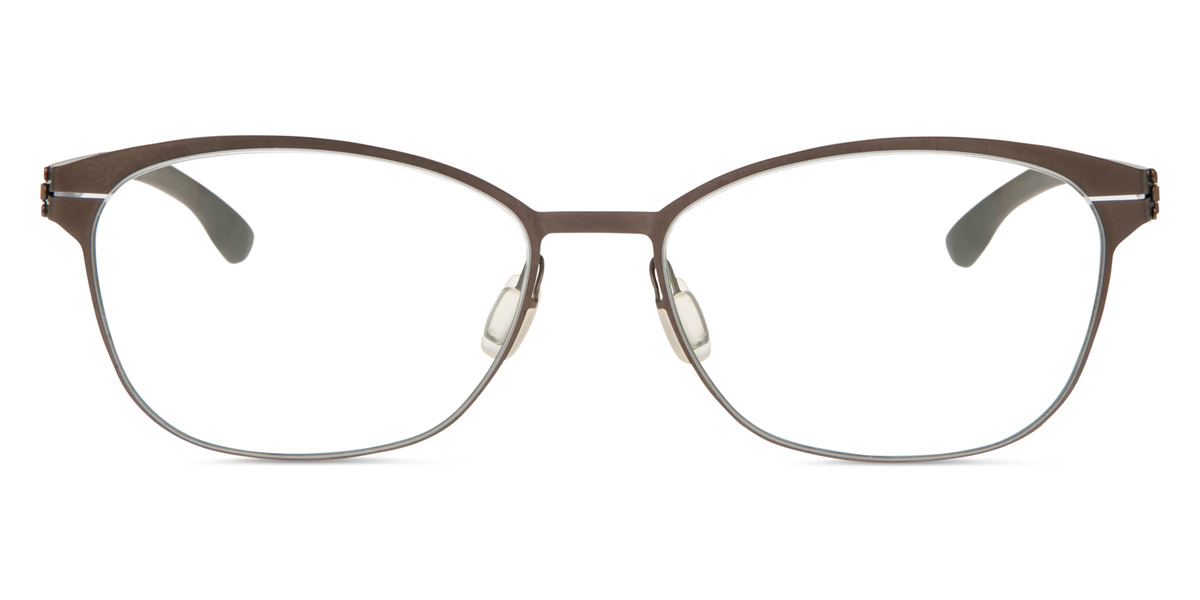 Ic! Berlin Sue R. Teak Eyeglasses Front View