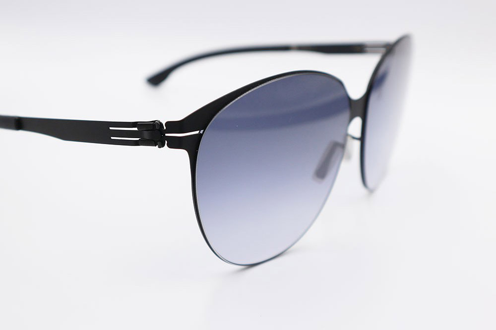 Ic! Berlin Swing Black Sunglasses Side View 2