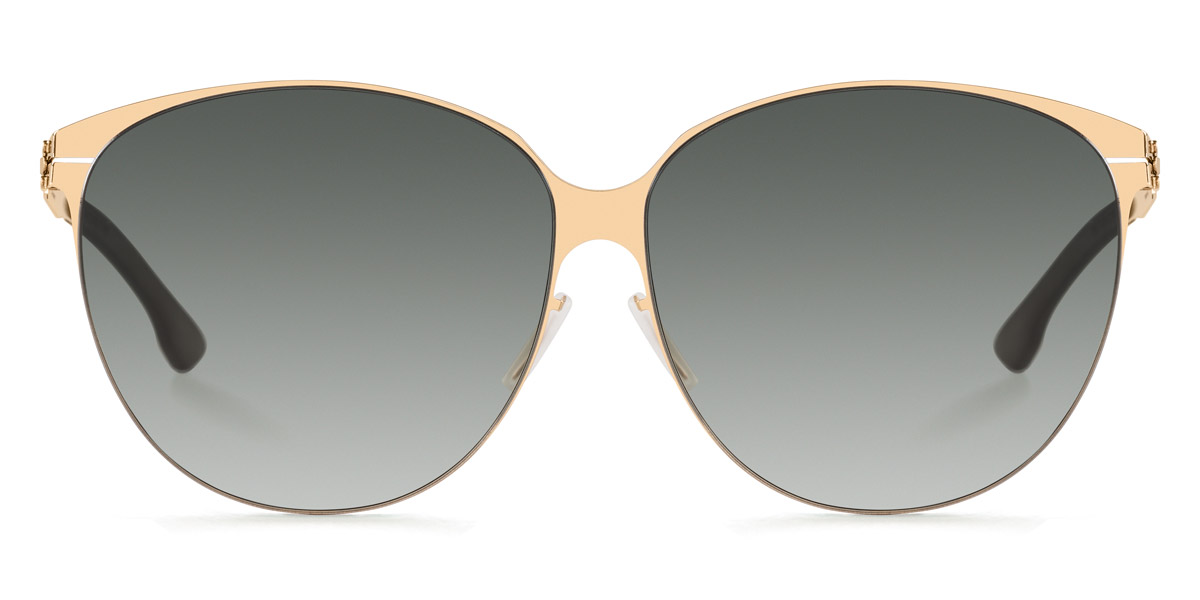 Ic! Berlin Swing Rosé-Gold Sunglasses Front View