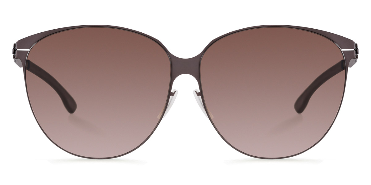 Ic! Berlin Swing Teak Sunglasses Front View