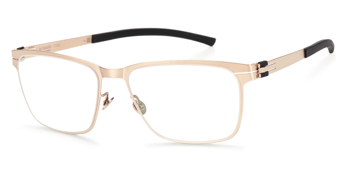 Ic! Berlin T 117 Champagne Eyeglasses Side View