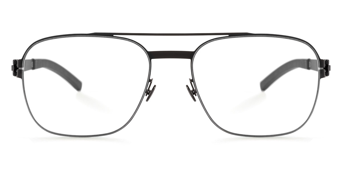 Ic! Berlin T 118 TT-Black Eyeglasses Front View