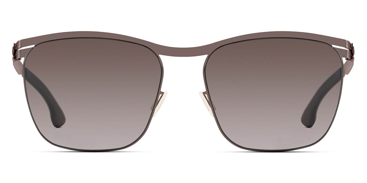Ic! Berlin Tegeler See Graphite Sunglasses Front View