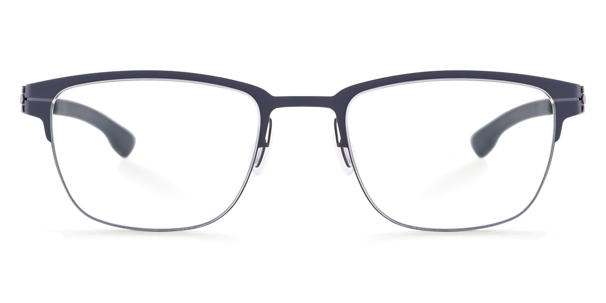 Ic! Berlin The Lone Wolf SE Marine Blue Eyeglasses Front View