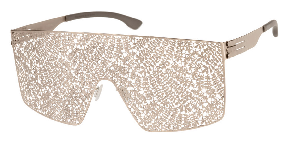 Ic! Berlin The Veil Bronze Sunglasses Side View