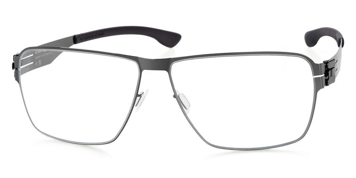 Ic! Berlin Thorsti S. Gunmetal Eyeglasses Side View