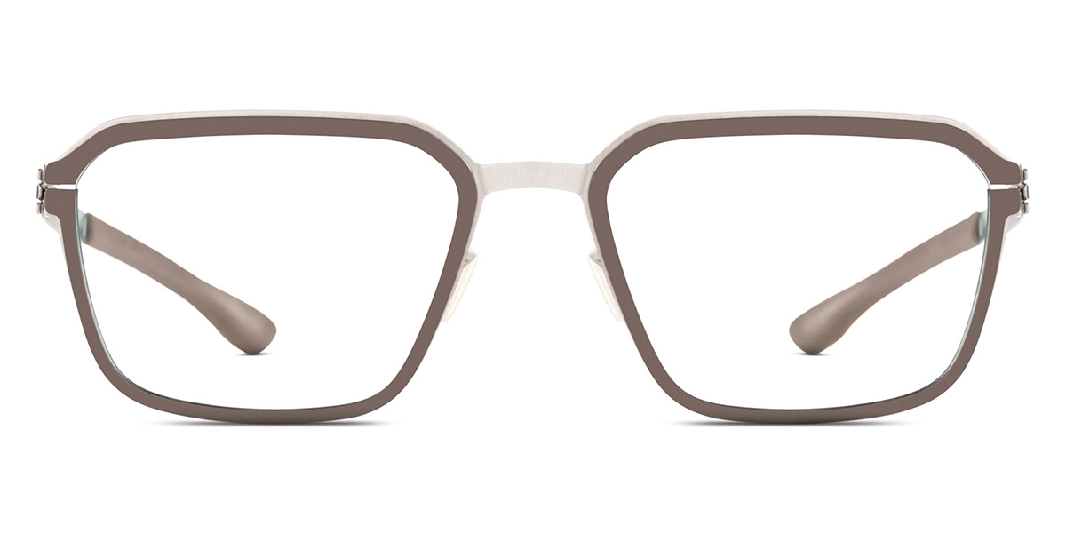 Ic! Berlin Tungsten Rough Graphite Eyeglasses Front View