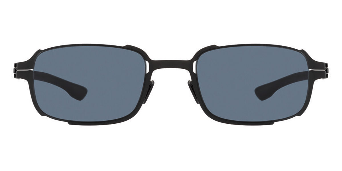 Ic! Berlin Tyler Black Sunglasses Front View