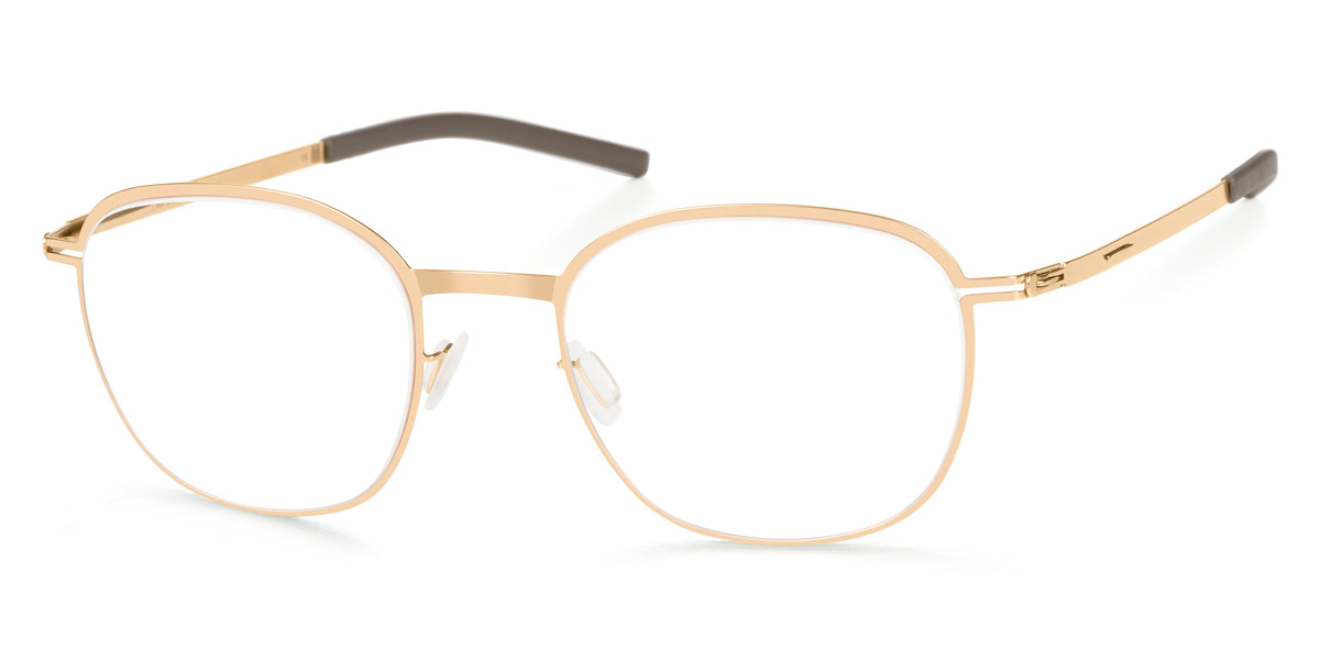 Ic! Berlin Vorias Rose Gold Matt Eyeglasses Side View