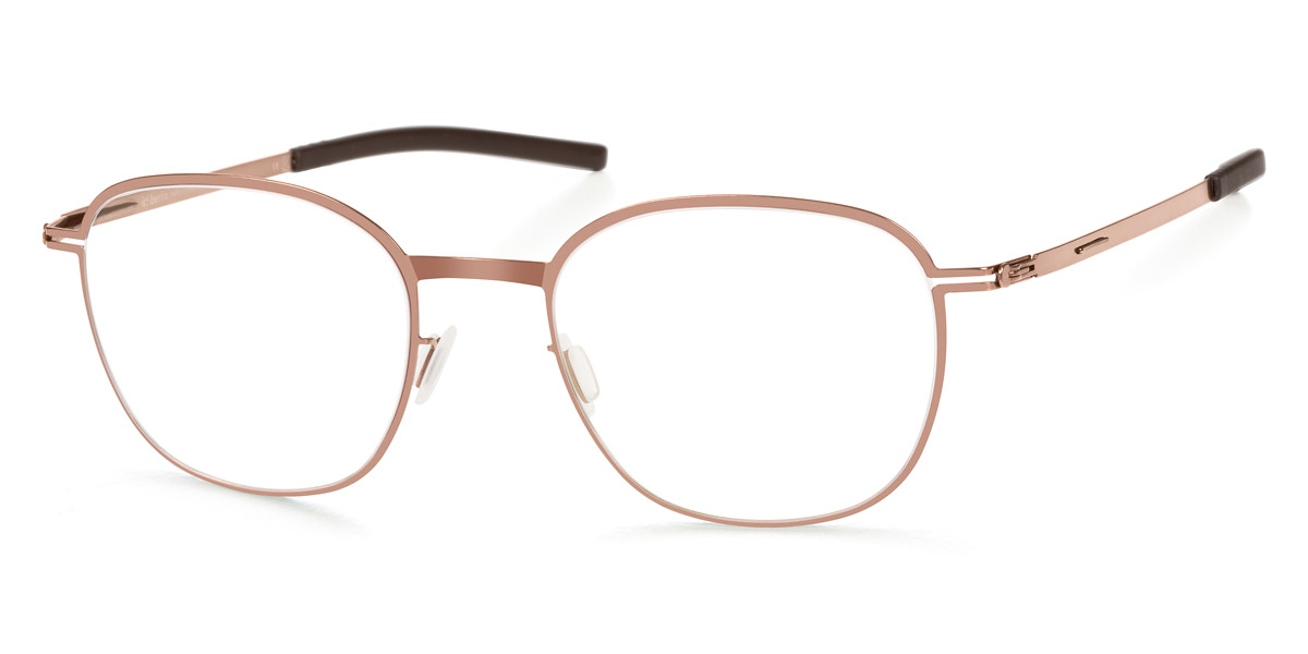 Ic! Berlin Vorias Shiny Copper Eyeglasses Side View