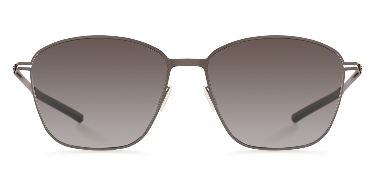 Ic! Berlin Warm Braw Graphite Sunglasses Front View