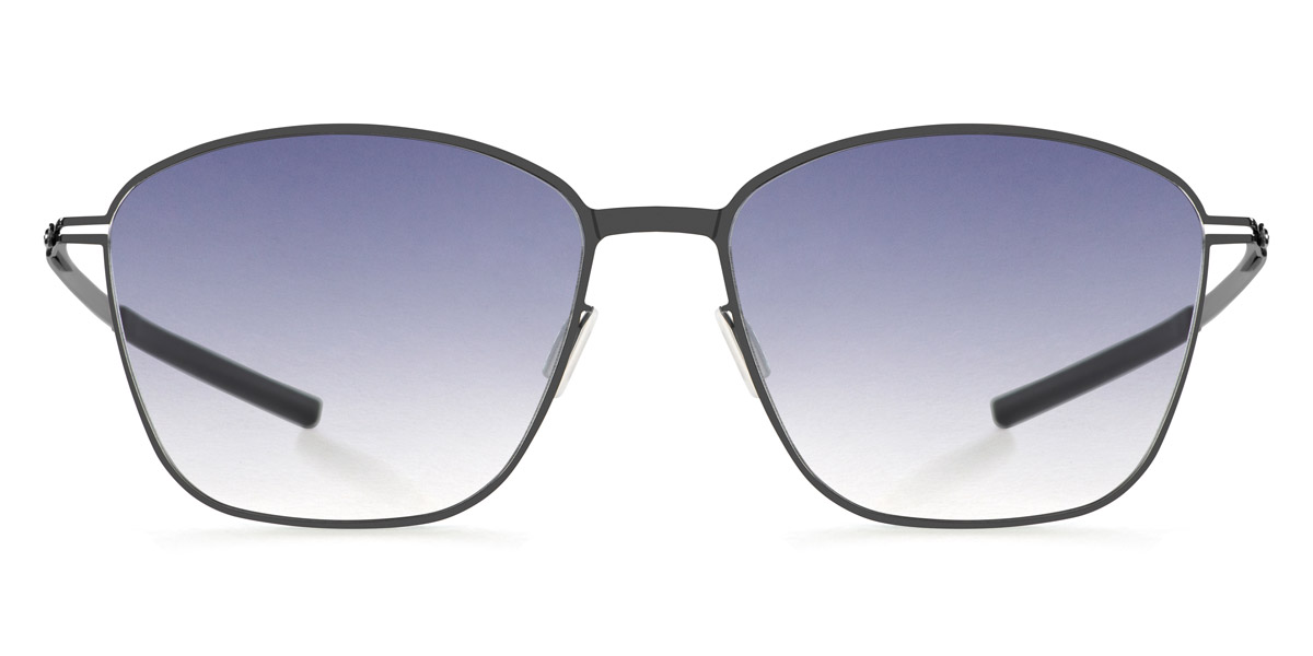 Ic! Berlin Warm Braw Gunmetal Sunglasses Front View