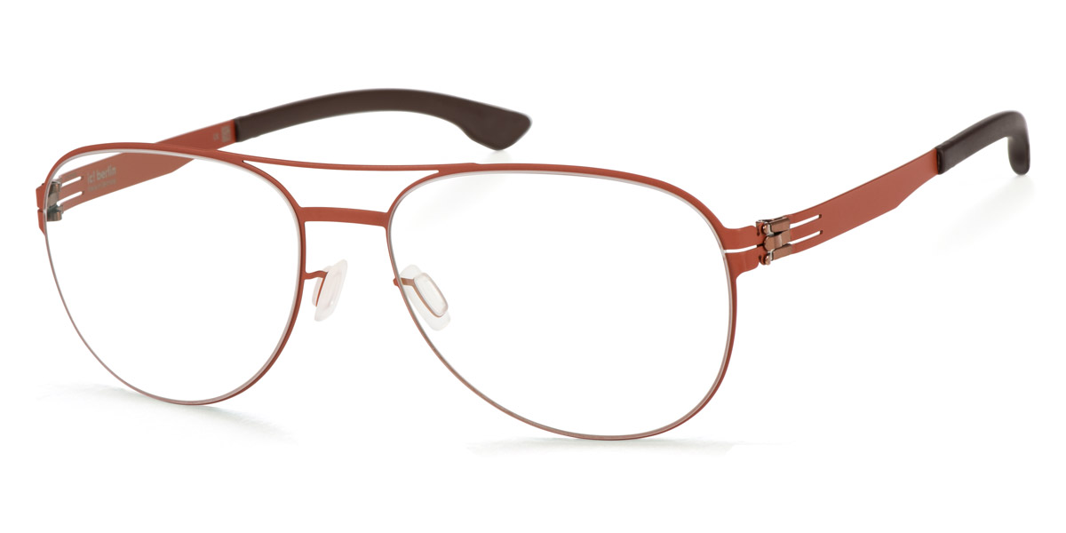 Ic! Berlin Wolfener Copper Clay Eyeglasses Side View