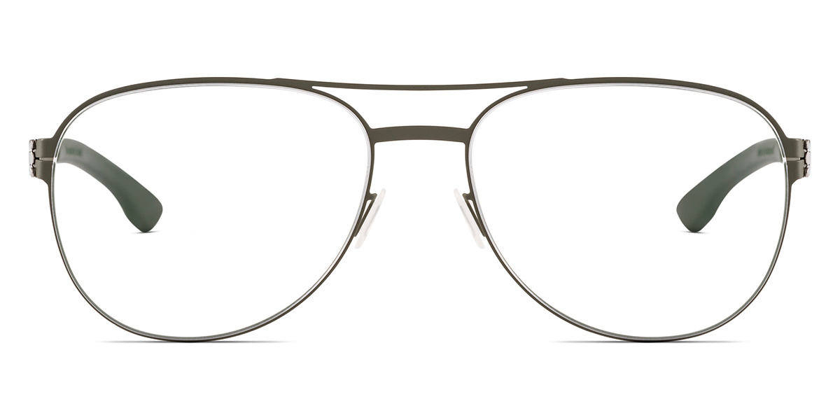 Ic! Berlin Wolfener Moss Eyeglasses Front View