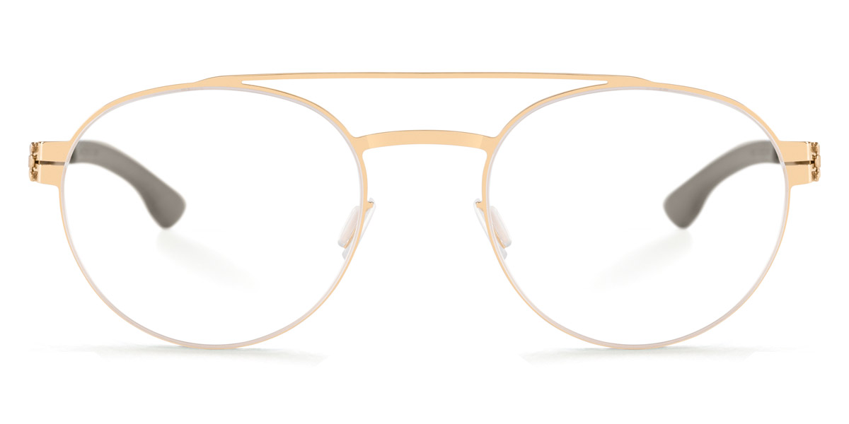 Ic! Berlin X-Berg Rosé-Gold Eyeglasses Front View