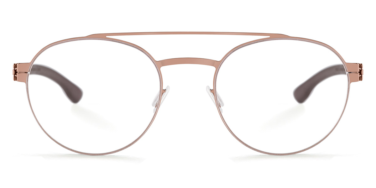Ic! Berlin X-Berg Shiny Copper Eyeglasses Front View
