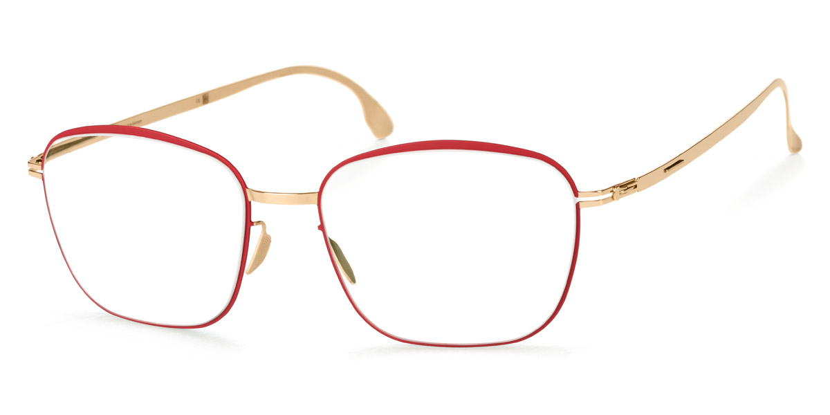 Ic! Berlin Yalca Full Metal Rose Lava Circle Eyeglasses Side View