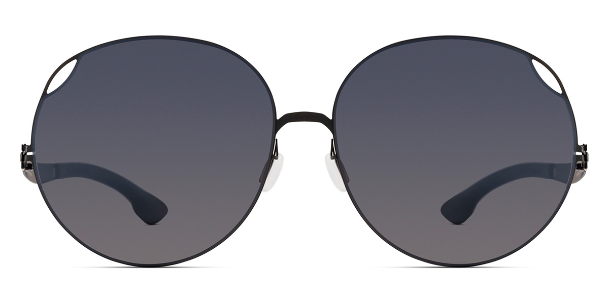 Ic! Berlin Yulina T. Black Sunglasses Front View